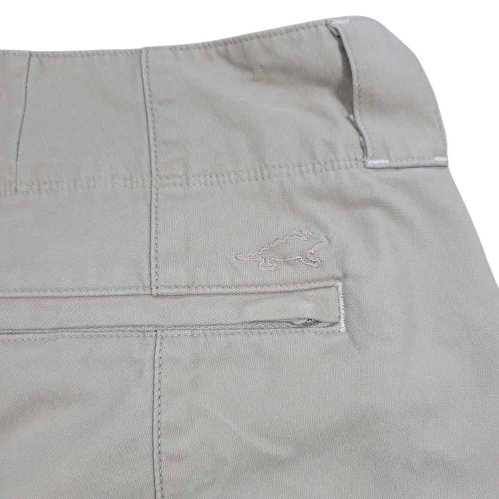 Horny Toad Shorts‎ Womens 4 Tan Outdoor Hiking Organic Pockets Beach 4" Inseam - Picture 5 of 8
